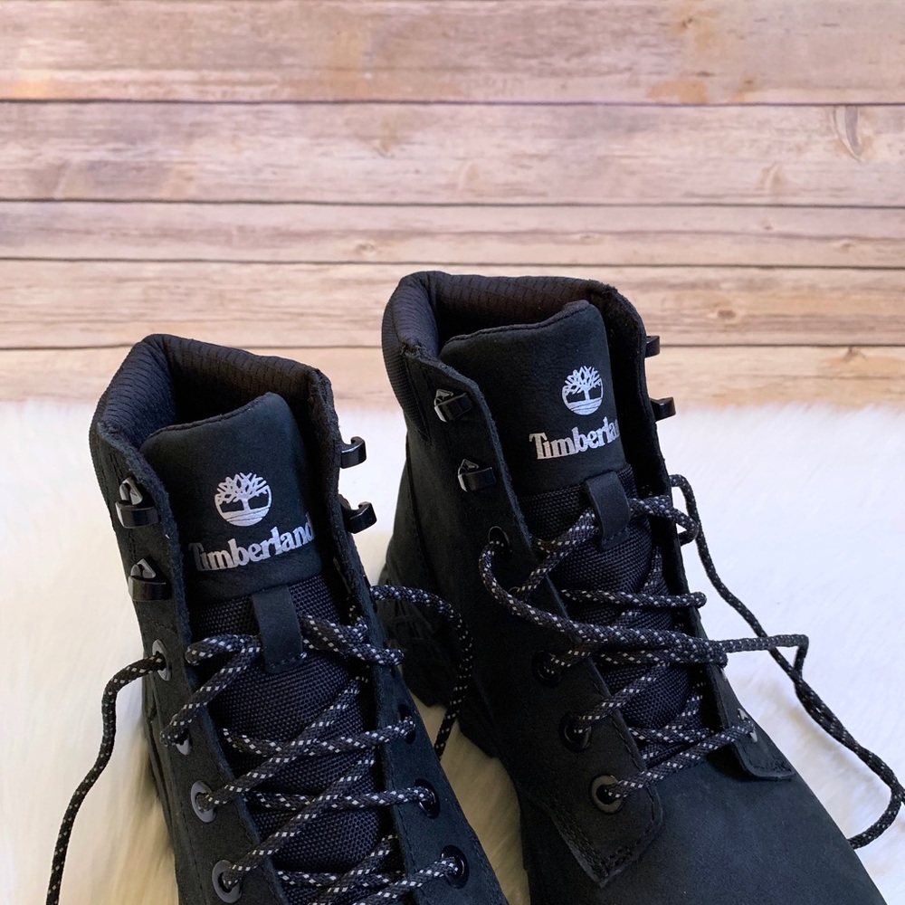 Timberland Black Brooklyn 6 Inch Sneaker Boots - Picture 4 of 8